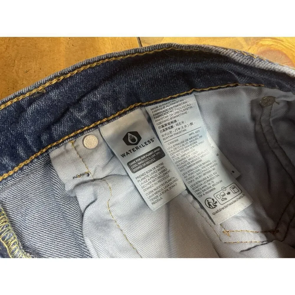 Levi's 505 Regular Fit Straight Leg Jeans Men's Size 32x32 NWT